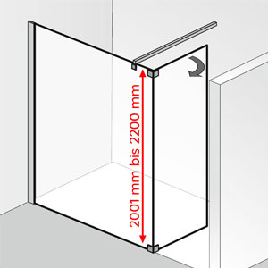 Höhe: 2001 mm bis 2200 mm