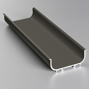 Griffvariante: quarzgrau gepulvert