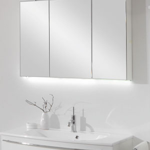 Waschplatz-Beleuchtung: mit Light Motion - 13,9 W, 1301,5 LM, Breite 120 cm