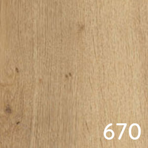 Frontfarbe: Halifax Eiche - melaminharzbeschichtete Front mit ABS-Kante