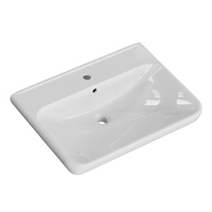 Waschtisch-Typ / -Farbe: Keramik Belo -  69 cm