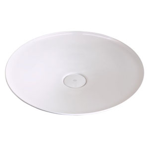 Aufsatz-Waschtisch: Mineralguss - B / H / T: 50 / 9,1 / 50 cm