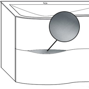 Griffvariante: Griffmulde in Platin