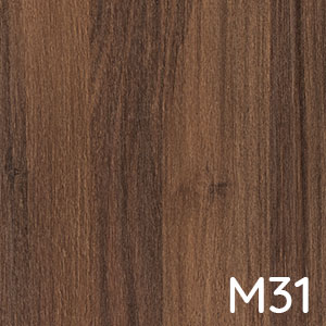 Regalrückwand Spiegelschrank: Nussbaum Dekor Samt