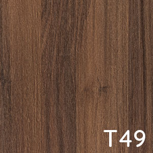 Regalrückwand Spiegelschrank: Nussbaum Dekor Samt