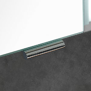 Grifffarbe Spiegelschrank: Chrom