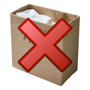 Wäschebox: ohne