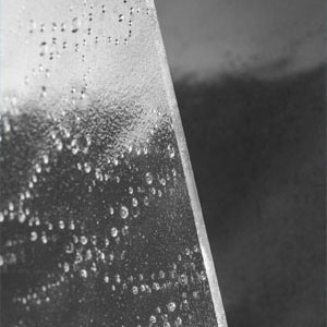 Glasvariante: Kunstglas - Tropfen hell