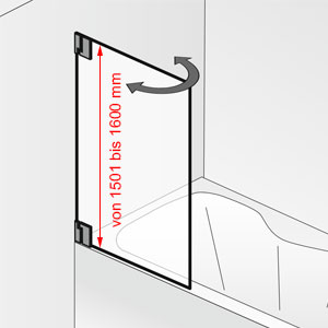 Höhe: von 1501 bis 1600 mm