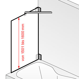 Höhe: von 1501 bis 1600 mm