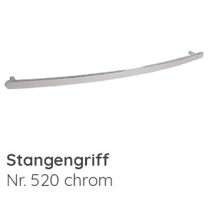 Griffvariante: Stangengriff chrom