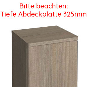 Abdeckplatte: Abdeckplatte 602 mm - Stärke 16 mm