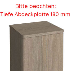Abdeckplatte: Abdeckplatte 402 mm - Stärke 28 mm