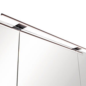 Aufsatzleuchte: LED, Schwarz, 2700 - 6500K, Breite: 110 cm
