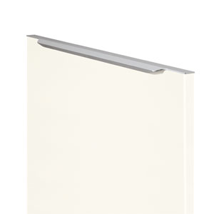 Griffvariante: Nr. 550 - Griffleiste Edelstahlfarbig