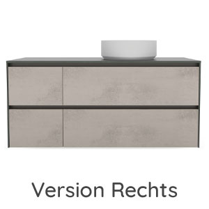 Ausführung Waschtisch: Waschtisch rechts