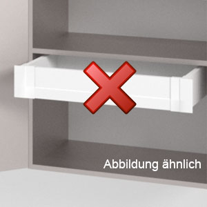Innenschublade: ohne Innenschublade