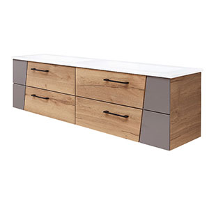 Ausführung Waschtischunterschrank: Version Rechts