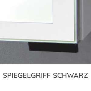 Spiegelgriff: Schwarz - 2 Stück