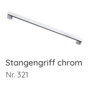 Griffvariante: Stangengriff chrom