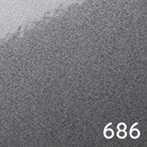 Frontfarbe: Anthrazit hochglanz - folierte Front