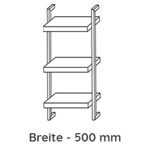 Breite: Breite 500 mm