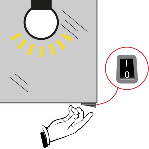 Schalter für Beleuchtung: Dimmschalter
