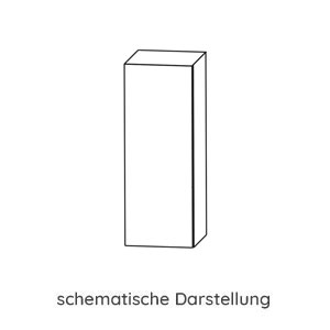 Ausführung Ergänzungsschrank: mit Push-to-open-Technik