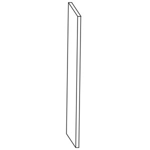 Seitenaufdopplung: für Hochschränke - 1600 mm Höhe