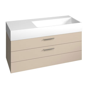 Ausführung Waschtisch mit Unterschrank: Beckenmulde Rechts