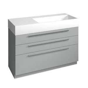 Ausführung Waschtisch mit Unterschrank: Beckenmulde Rechts